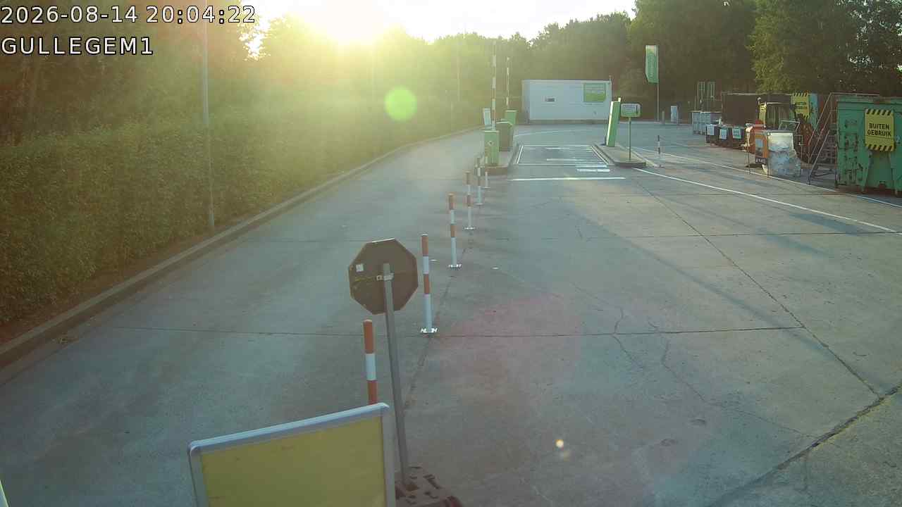 Live webcam Recyclagepark Gullegem (Rijksweg)