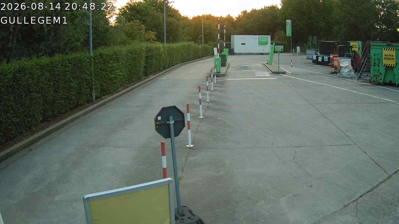Live webcam Recyclagepark Gullegem (Rijksweg)