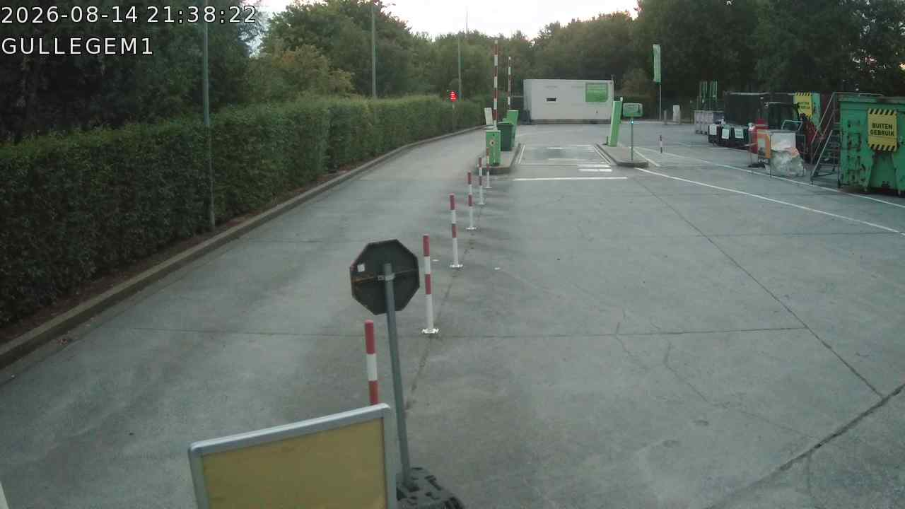 Live webcam Recyclagepark Gullegem (Rijksweg)
