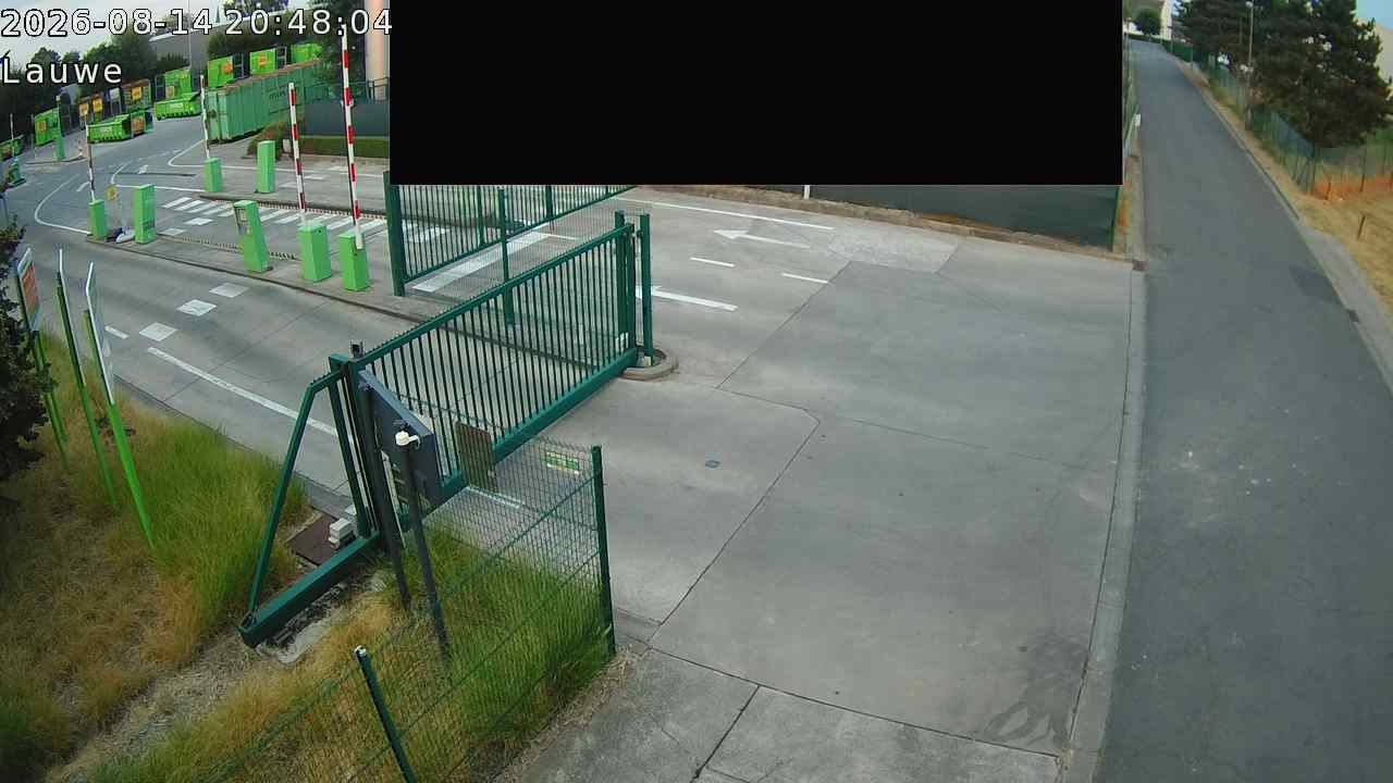 Live webcam Recyclagepark Lauwe