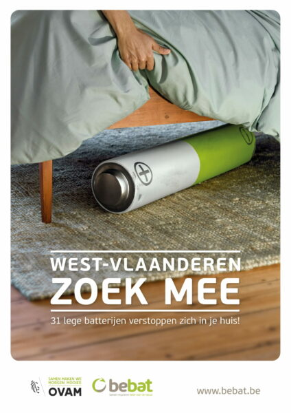Affiche West Vlaanderen – Bed 1